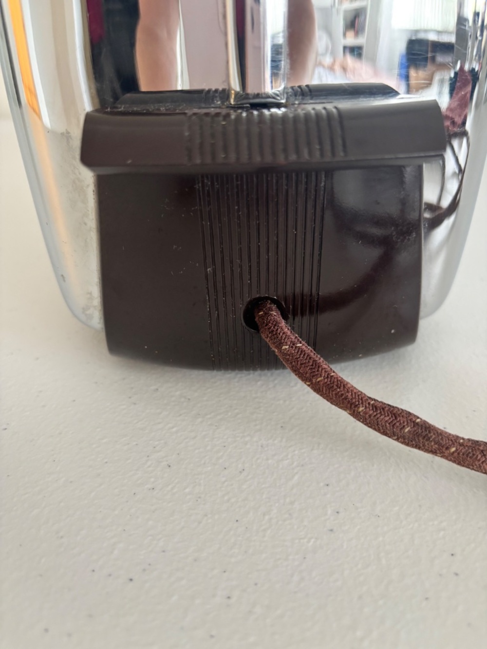 Vintage 1950's chrome Toastmaster 1B14 two slice toaster mid century working - Picture 8 of 16